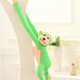 М'яка іграшка Lean Toys Мавпа зі звуком Зелена 80 см 16820 (5905884451373) - зображення 5
