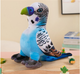 М'яка іграшка Lean Toys Папуга Блакитна 20 см 16848 (5905884451656) - зображення 2