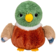 Maskotka-przytulanka Lean Toys Kaczka Wielokolorowa 12 cm 21921 (5905991042761) - obraz 1