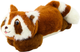 М'яка іграшка Lean Toys Єнот лежачий Коричневий 30 см 22164 (5905991045205) - зображення 1