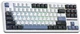 Клавиатура беспроводная AULA F87 Gasket Greywood V3 Wireless/Bluetooth/USB White EN/UA (6948391208602) - изображение 2