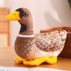 Maskotka-przytulanka Lean Toys Kaczka Brązowo-Żółta 28 cm 22470 (5905991048268) - obraz 2