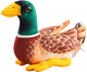 Maskotka-przytulanka Lean Toys Kaczka Brązowo-Zielona 28 cm 22471 (5905991048275) - obraz 1