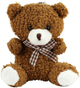 Maskotka-brelok Lean Toys Miś Brązowy 8 cm 22496 (5905991048527) - obraz 1