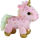 Maskotka muzyczna Lean Toys Jednorożec Różowy w Gwiazdki 17692 (5905991005421) - obraz 1