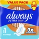 Гигиенические прокладки Always Ultra Day Normal (Размер 1) 20 шт (8700216171311) - изображение 1