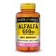 Натуральная добавка Mason Natural Alfalfa 650 mg, 100 таблеток - изображение 1