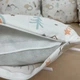 Бортики подушки со съемными наволочками 8 шт Oh My Kids "Радуги" фланель - изображение 4