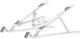 Підставка для ноутбука ХО С102 White (C102.white) - зображення 1