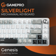 Клавиатура проводная GamePro Genesis Silverlight MK116 USB Grey - изображение 5