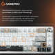 Клавиатура проводная GamePro Genesis Silverlight MK116 USB Grey - изображение 12