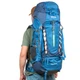 Большой туристический рюкзак Royal Mountain 75л PR-250618-40555 голубой - изображение 16