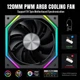 Вентилятор GameMax FN12A N2 120мм Black (FN12A-N2) - изображение 5