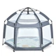 Дитячий манеж MR 1512 Silver Mist 146×127×110 см - зображення 1