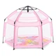 Дитячий манеж MR 1512 Powder Pink 146×127×110 см - зображення 1