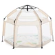 Дитячий манеж Bambi MR 1512 Ivory Beige 146×127×110 см - зображення 1