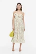 Платье H&M XXL кремовый цветы 1071167768 - изображение 1