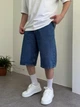 Мужские джинсовые шорты WE11 Baggy XL синие - изображение 4