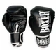 Рукавиці боксерські з шкірвінілу Boxer 16 унцій чорні - зображення 1