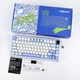 Клавіатура бездротова MechLands Vibe 75 V2 Mechanical Keyboard Blue - зображення 2