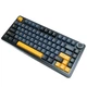 Клавіатура бездротова AULA F75 Dark Blue ENG/UKR (6948391208626) - изображение 4