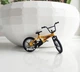 Пальчиковый велосипед BMX Donbful Металлический Фингербайк со сменными колесами Skatepark Fingerbike (Желтый) - изображение 5