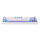 Клавіатура бездротова AULA F75 MAX White Blue - изображение 5