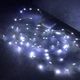 Гирлянда светодиодная НА БАТАРЕЙКАХ 4 м 80 диодов LED, белый цвет - изображение 1