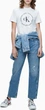 Футболка жіноча Calvin Klein Jeans Ck Round Straight Logo Women's T-Shirt S Біла (268924) - изображение 4