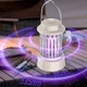 Лампа ловушка электрическая Electric Shock Mosquito Killing Lamp WD-010 White для насекомых - изображение 3