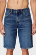 Мужские джинсовые шорты DIESEL SLIM-SHORT Синий (A06750 blue lav25 (W32)) - изображение 4