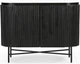 Буфет дводверний 100 см Isabella, Lilac ice top and black wooden base - изображение 2