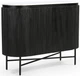 Буфет дводверний 100 см Isabella, Lilac ice top and black wooden base - изображение 3