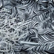 Ткань плательная креп 150 см 110 гр/м2 легкая, для платьев, юбок, брюк, аксессуаров листок чорна м.п. - изображение 4