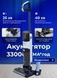 Мийний вертикальний пилосос бездротовий 175 Вт Sokany SK-13040 акумуляторна швабра для сухого та вологого прибирання - зображення 3