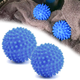 2шт Силиконовые шарики для стирки белья Dryer balls (см11450) - изображение 1
