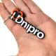 Дерев'яний брелок "I Love Dnipro" - Я люблю Дніпро 9x3.3 см (EW817547253) - зображення 4