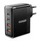 Мощное зарядное устройство Essager 100W GaN. Быстрая зарядка, 4 порта 2 x Type-C + 2 x USB-A Black - изображение 2