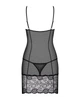Сорочка Obsessive Alluria chemise & thong S/M - изображение 4