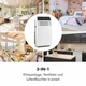 Мобільний кондиціонер Klarstein Metrobreeze New York Smart 7000 BTU, Wi-Fi, 2.1 кВт, до 34 м², Білий - зображення 5