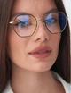 Женские очки для чтения Favarit восьмиугольник тренд +2.00 Антиблик БлюБлокер - изображение 2