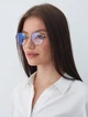 Женские очки для чтения Favarit восьмиугольник тренд +2.00 Антиблик БлюБлокер - изображение 7