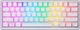 Клавиатура Motospeed SK66 Gateron Blue Hot Swap White (mtsk66wmb) - изображение 1