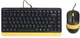 Комплект A4-Tech F1110 USB Bumblebee - изображение 1