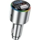 FM-трансмиттер Proove FM Launcher Power Drive 30W (PD+QC3.0) Type-C+USB+AUX Silver (FMPD30110006) [138406] - изображение 1