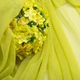 Ткань сетка стрейч мягкая однотонная V-1538 салат 4760921 - изображение 3