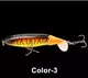 Воблер Topwater Пропбейт приманка 10 cm 13 g вращающийся хвост Color 3 - изображение 1