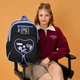Рюкзак шкільний для підлітка (міський) Yes Т-115 Cool, для дівчаток, чорний (559998) - зображення 13