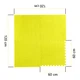 Мат-пазл (ласточкин хвост) Cornix Mat Puzzle EVA 120 x 120 x 1 cм XR-0236 Yellow - изображение 6