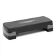 Степ-платформа 2-ступінчаста Cornix 68 х 28 х 10-15 см XR-0189 Black/Grey - зображення 1